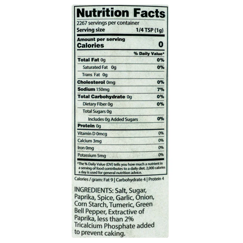 Game On by Big D's Q (nutrition)