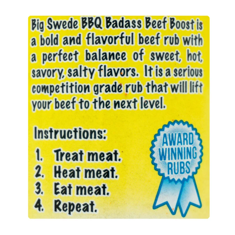 Badass Beef Boost by Big Swede BBQ (other)