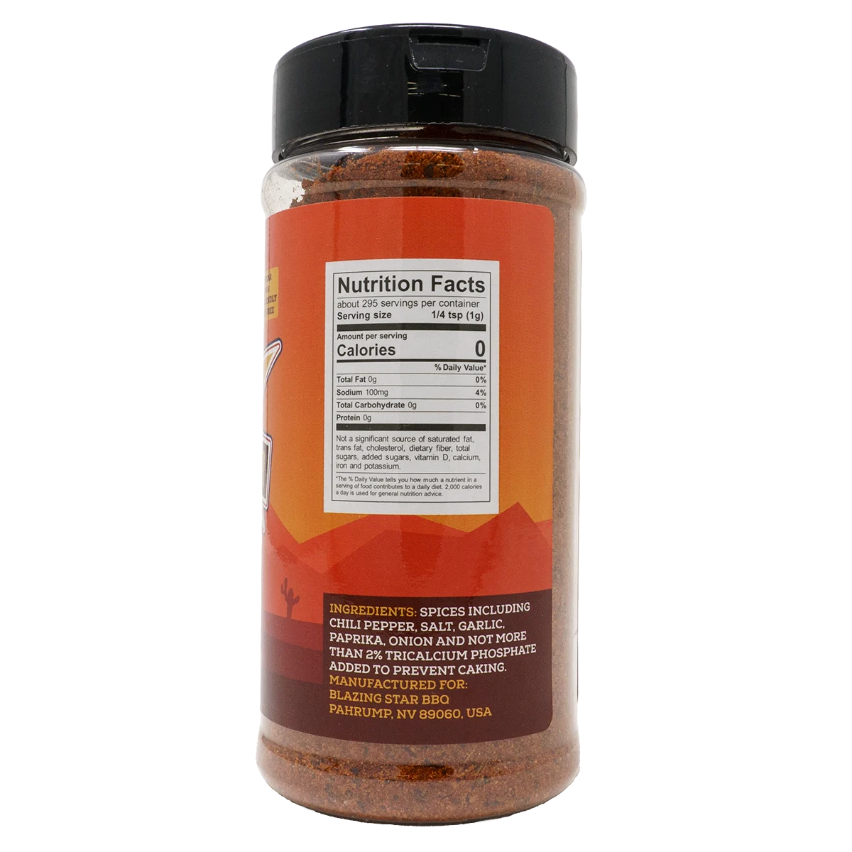 All In One by Blazing Star BBQ (nutrition)