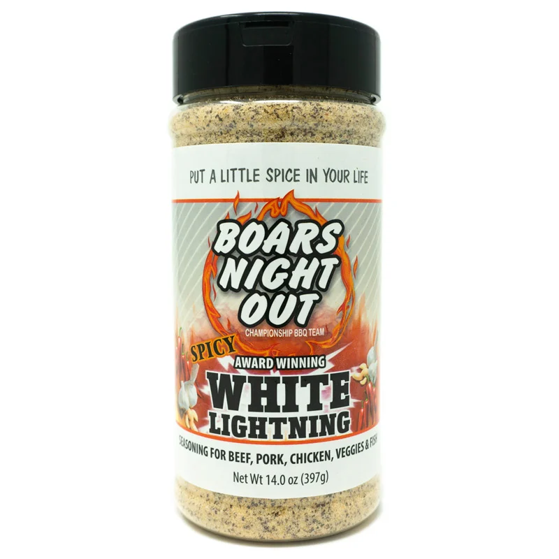 Spicy White Lightning by Boars Night Out