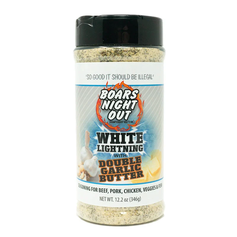 White Lightning Double Garlic Butter by Boars Night Out