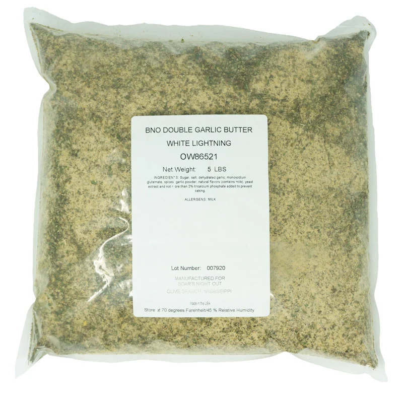White Lightning Double Garlic Butter by Boars Night Out (other)
