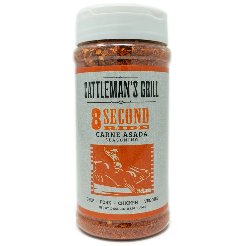 8 Second Ride Carne Asada Seasoning by Cattleman's Grill