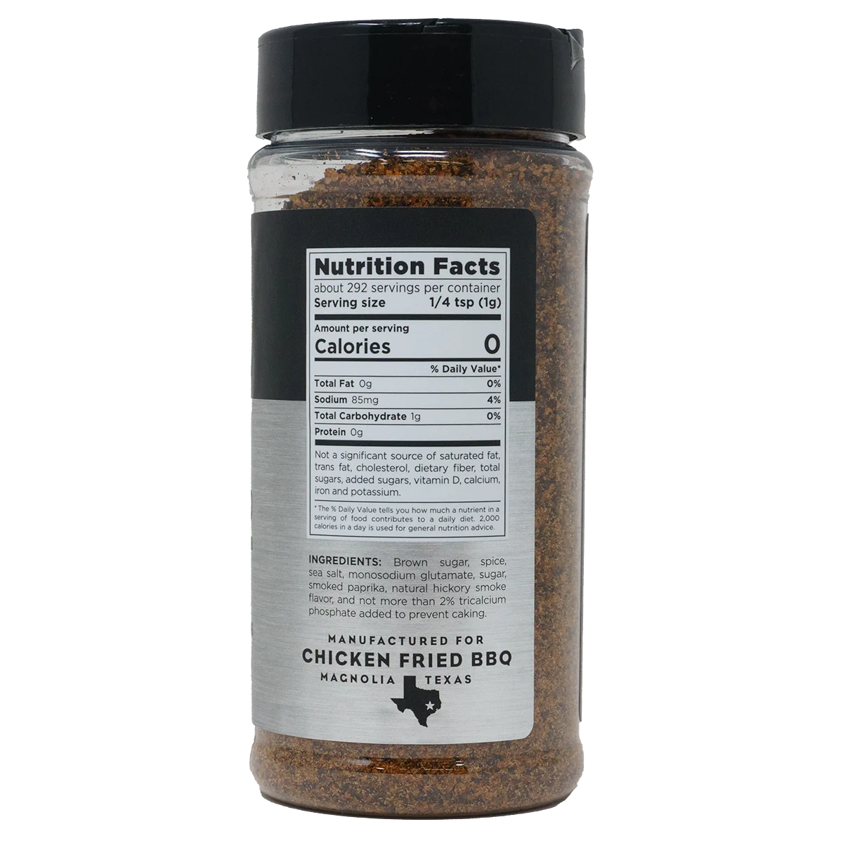 Texas Rib Grind by Chicken Fried BBQ (nutrition)