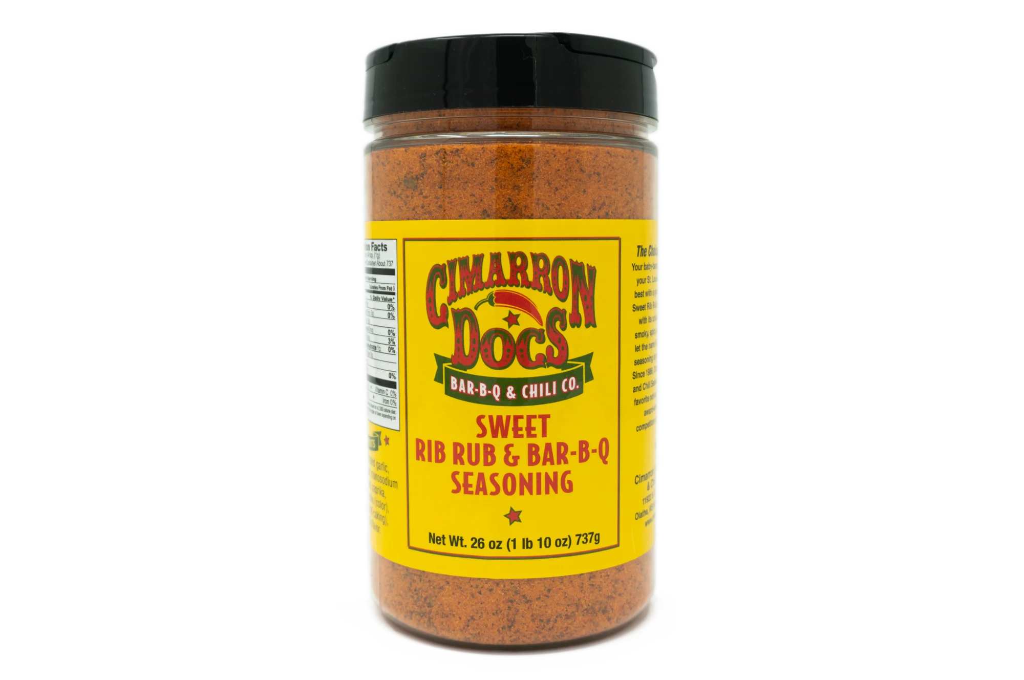 Sweet Rib Rub & Bar-B-Q Seasoning by Cimarron Doc's (other)
