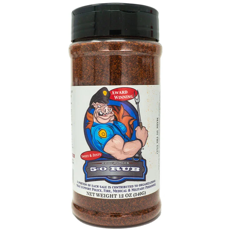 5-0 Rub by Code 3 Spices