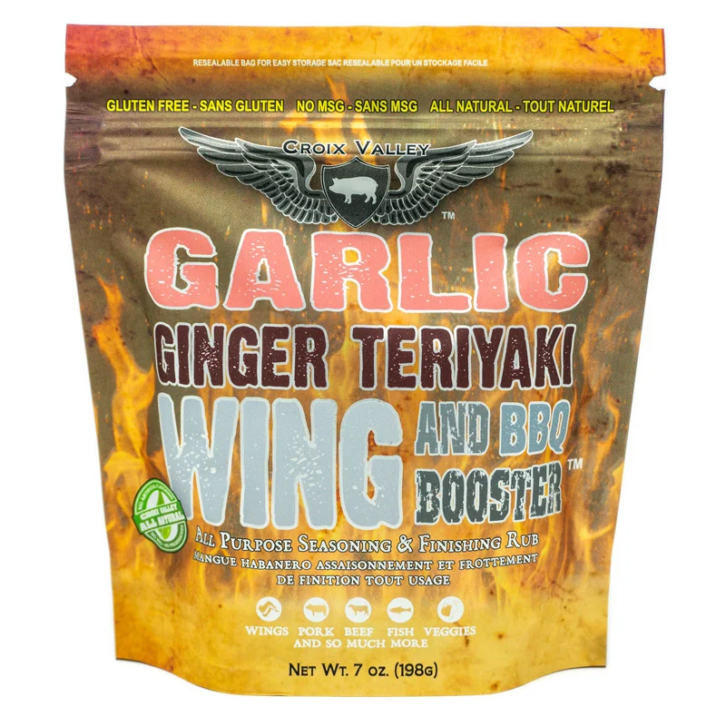 Garlic Ginger Teriyaki Wing & BBQ Booster by Croix Valley