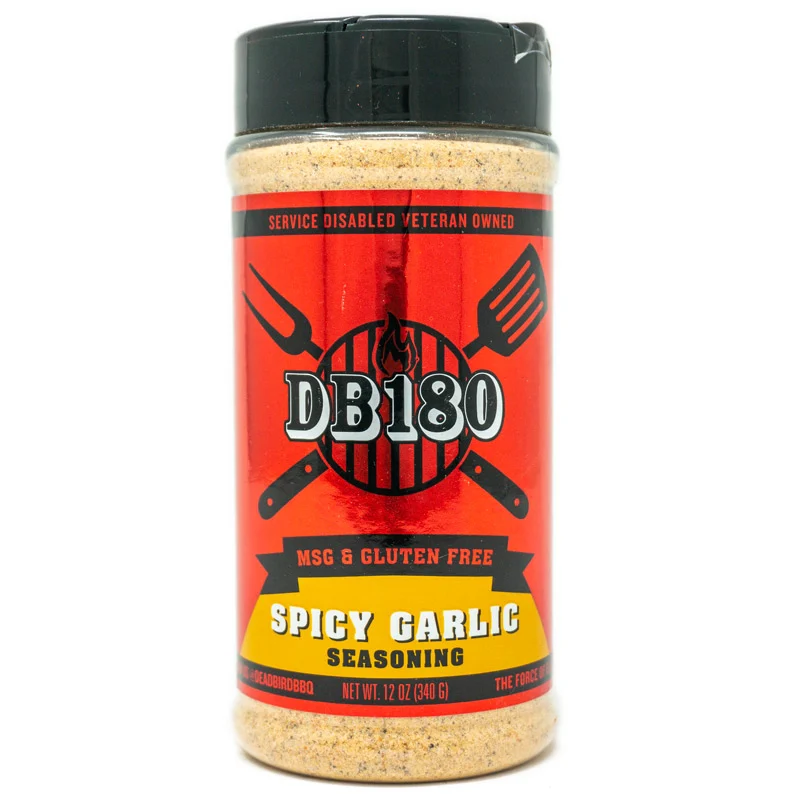 DB180 Spicy Garlic Seasoning by Dead Bird BBQ
