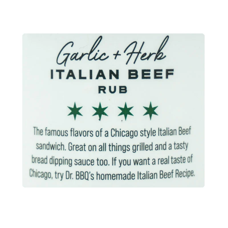 Garlic & Herb Italian Beef by Dr. BBQ (other)