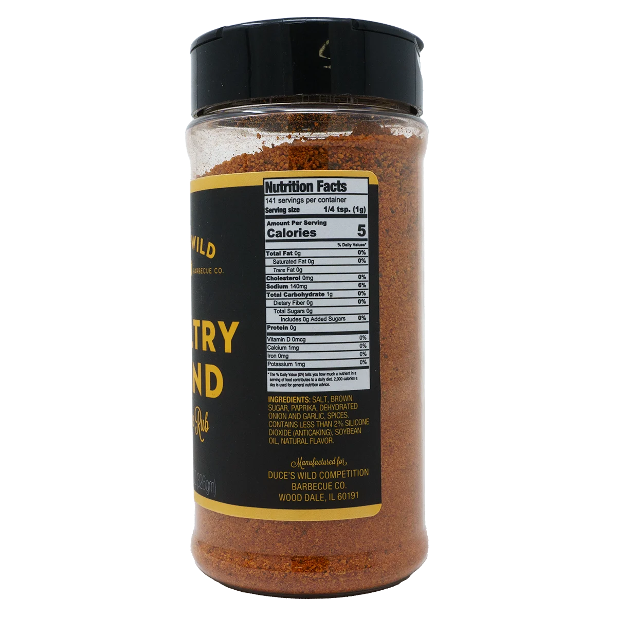 Poultry Blend by Duce's Wild (nutrition)