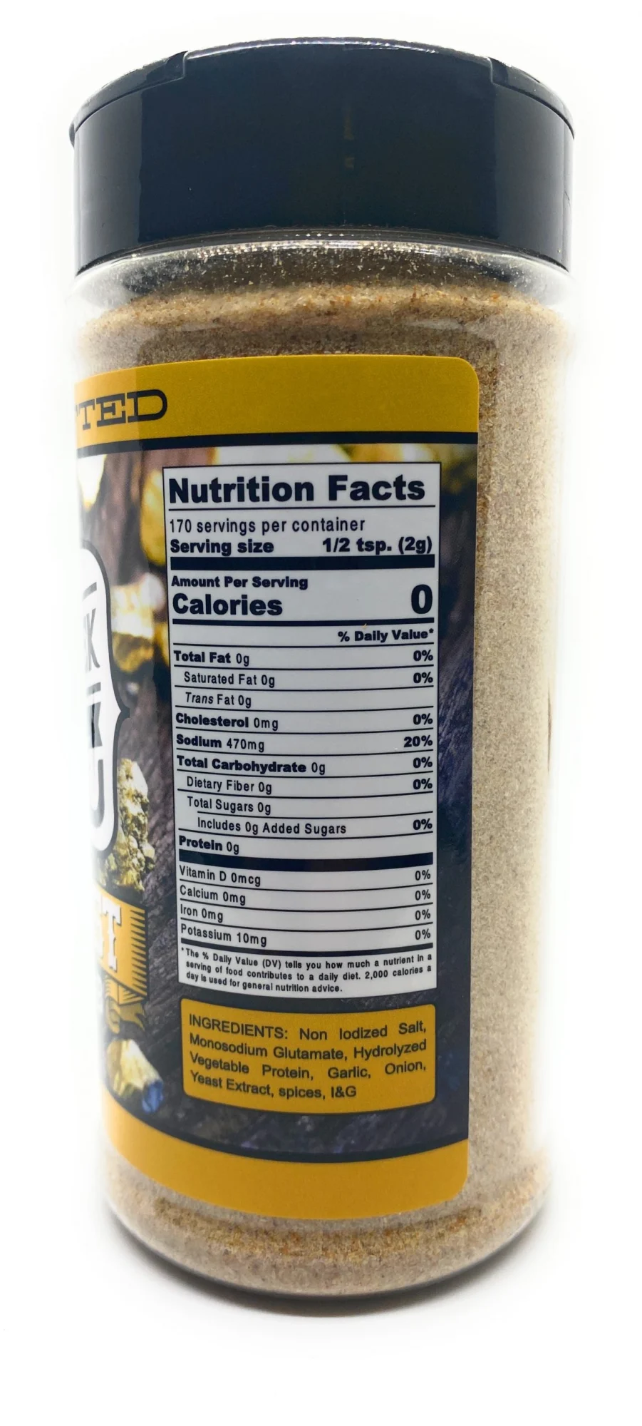 Gold Dust Flavor Bomb by Elk Creek BBQ (nutrition)