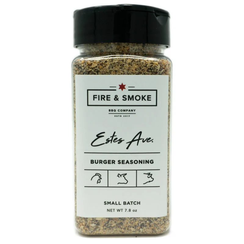 Estes Ave. Burger Seasoning by Fire & Smoke BBQ Company