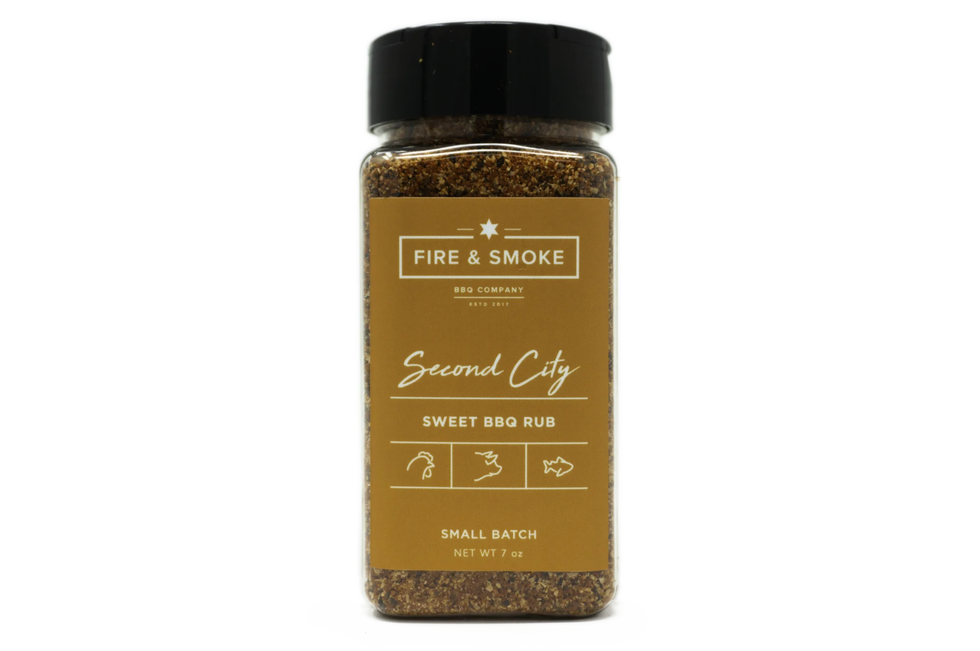 Second City Sweet BBQ Rub by Fire & Smoke BBQ Company