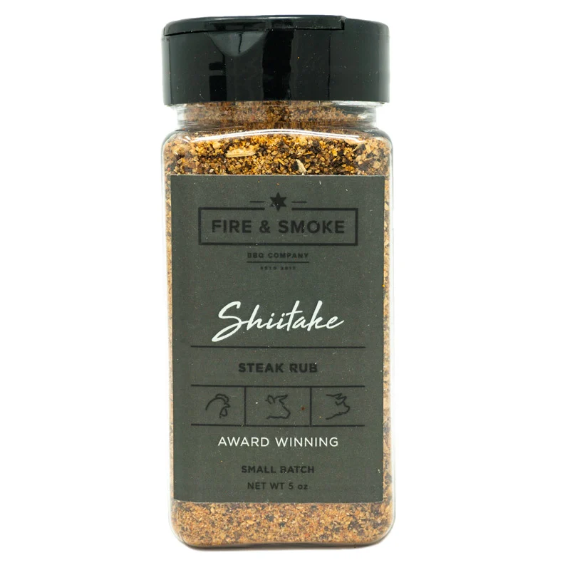 Shiitake Steak Rub by Fire & Smoke BBQ Company