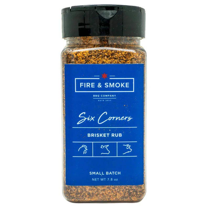 Six Corners Brisket Rub by Fire & Smoke BBQ Company