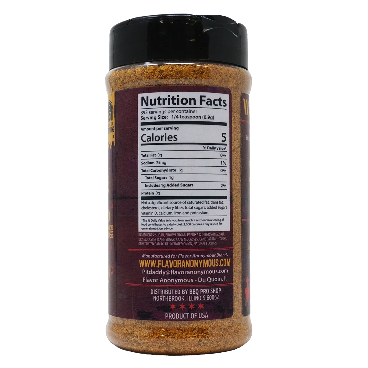 The Notorious R.E.D by Flavor Anonymous (nutrition)