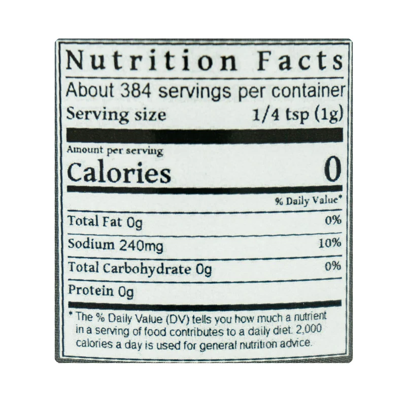 TX.SP Salt & Pepper by Frugoni (nutrition)