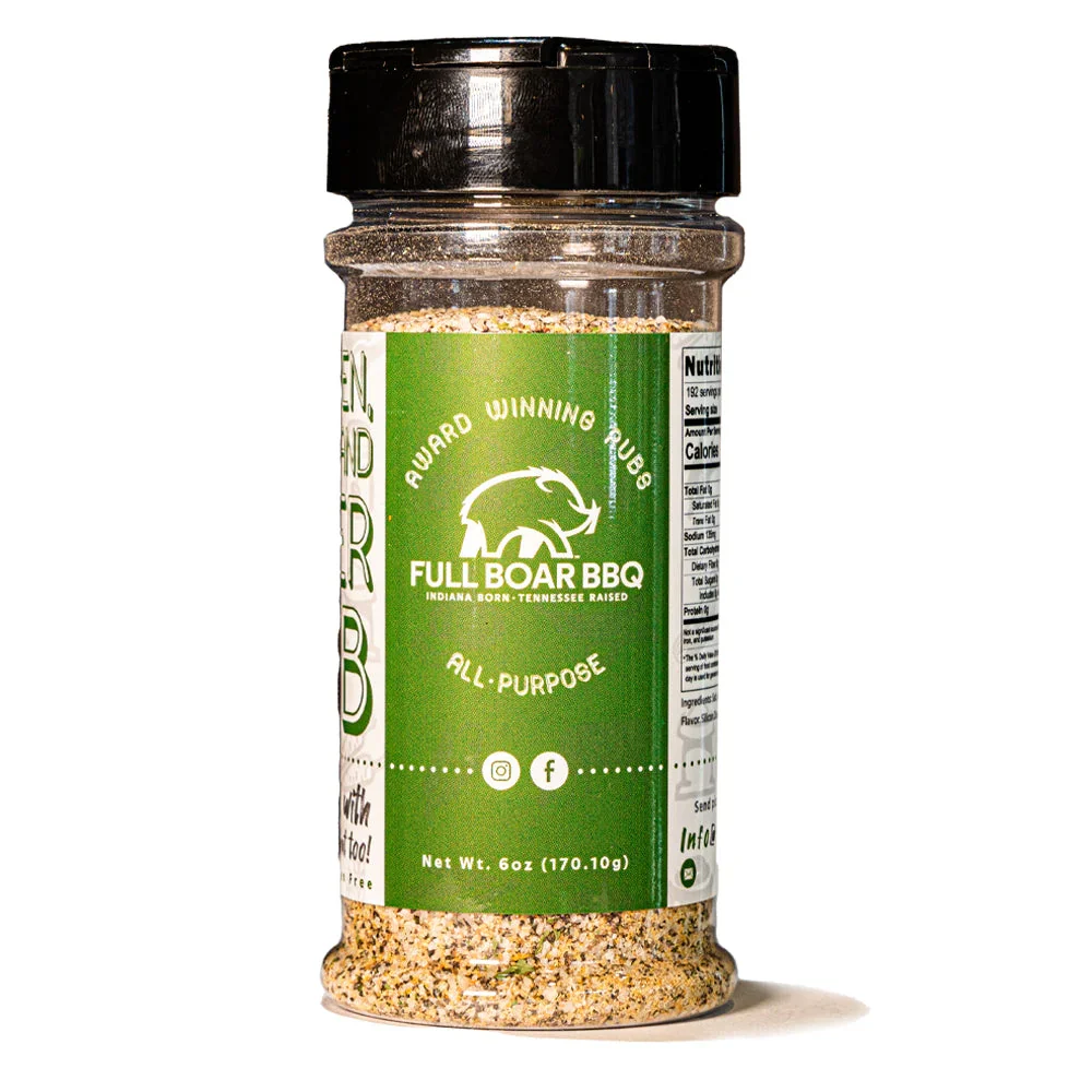 All Purpose - Garden, Barn, and River Rub by Full Boar BBQ