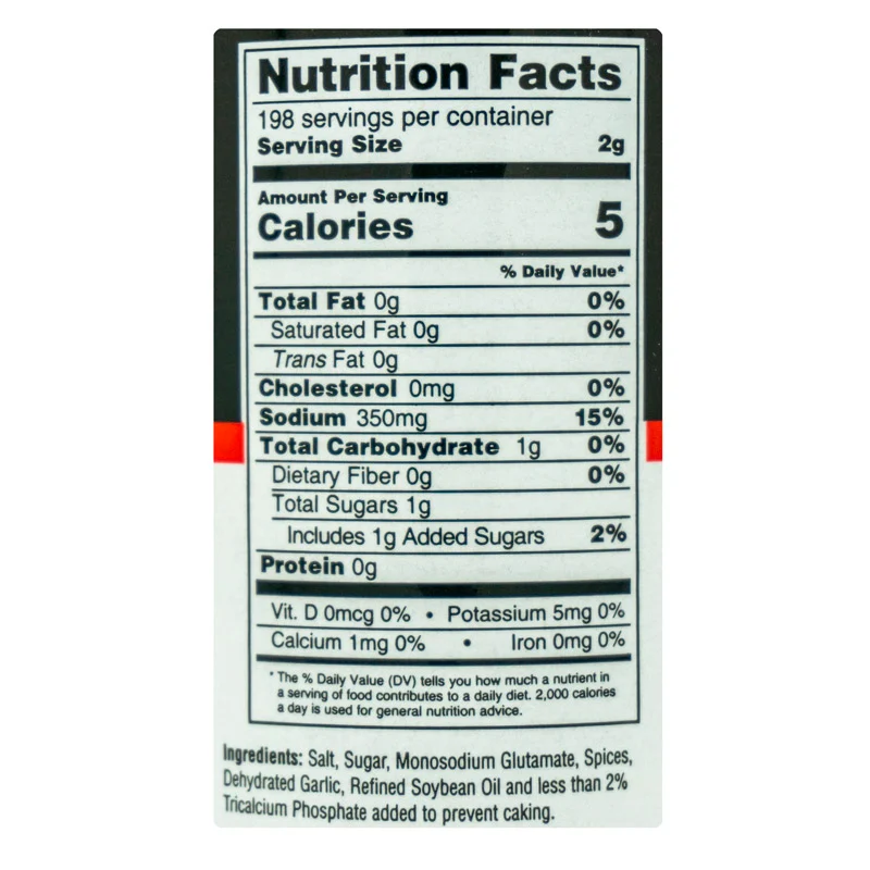 Everyday Rub by Heath Riles BBQ (nutrition)