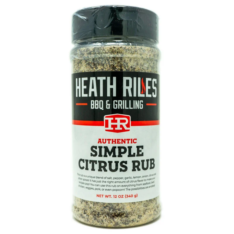 Simple Citrus Rub by Heath Riles BBQ