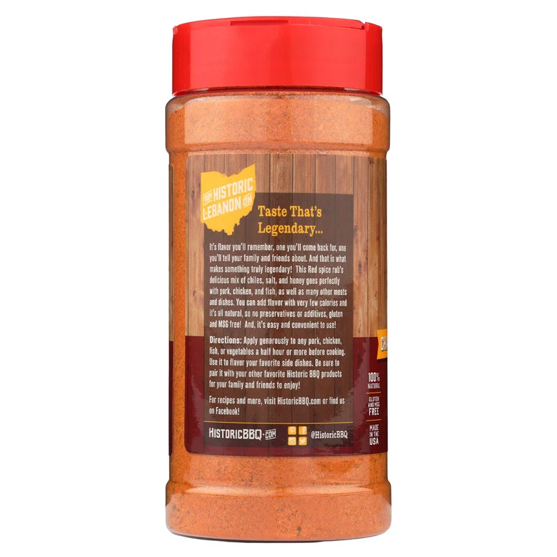Red "Pork & Poultry" by Historic BBQ (other)