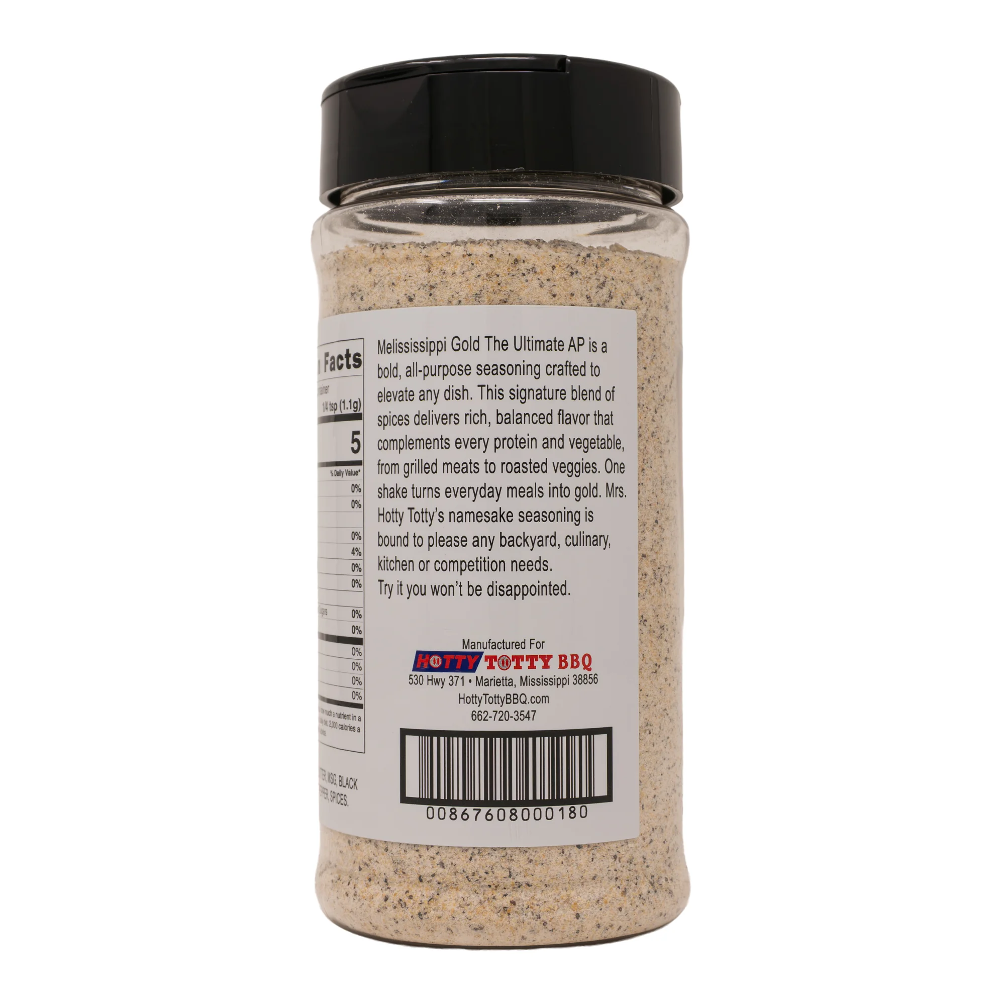 Melississippi Gold Ultimate AP Seasoning by Hotty Totty BBQ Crew (other)
