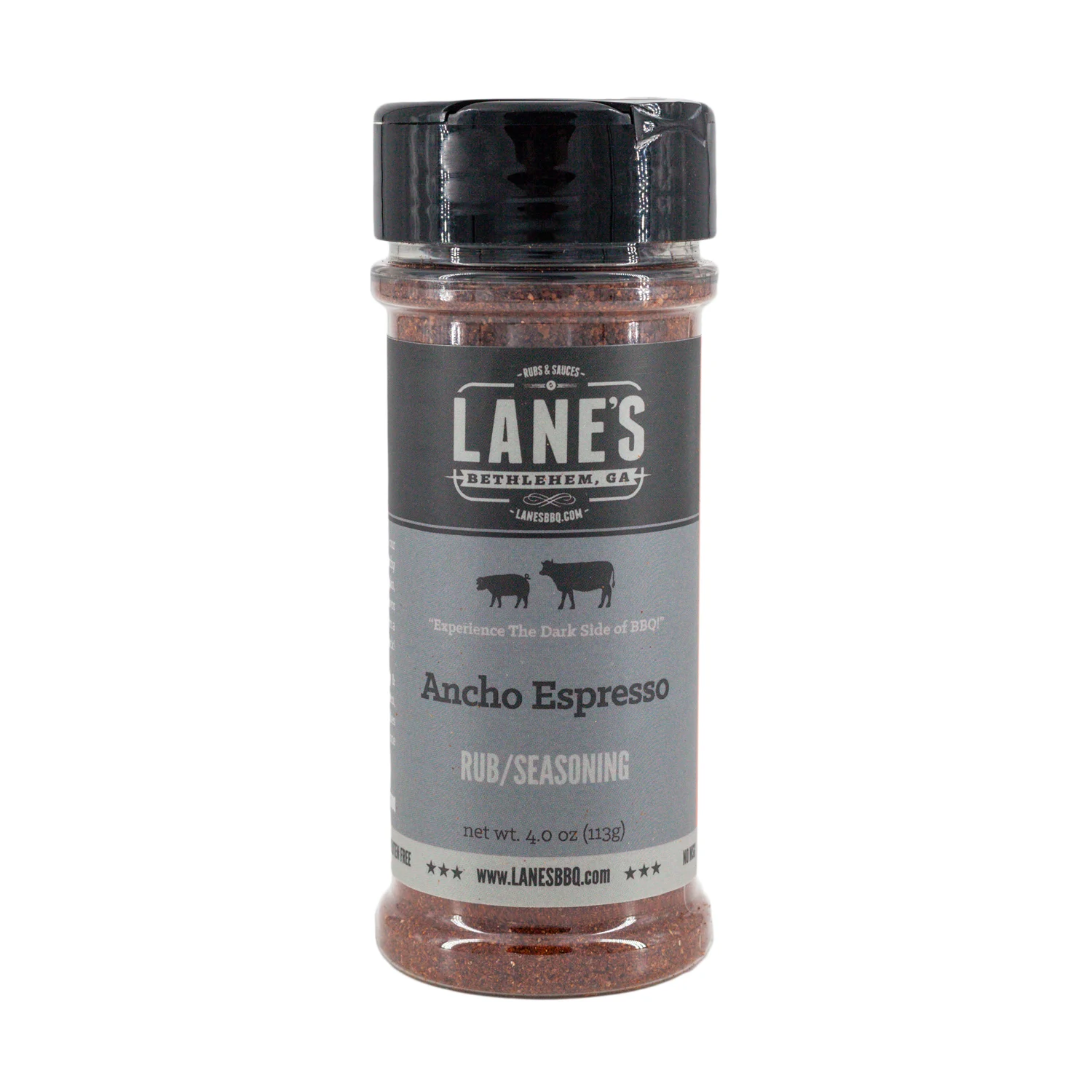 Ancho Espresso Rub/Seasoning by Lane's