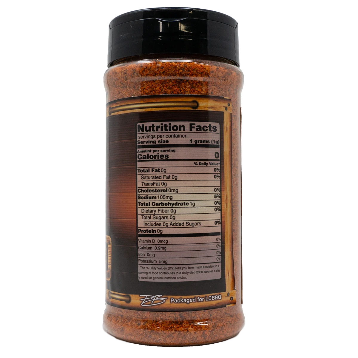 Certified by LC BBQ (nutrition)