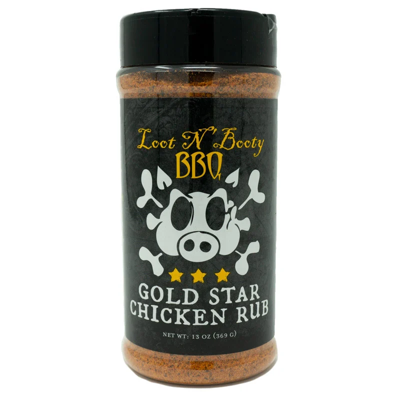 Gold Star Chicken Rub by Loot N' Booty BBQ