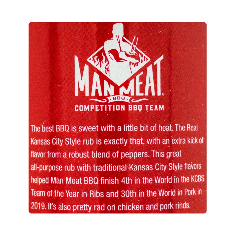 The Real Kansas City Style Competition Rub by Man Meat BBQ (other)