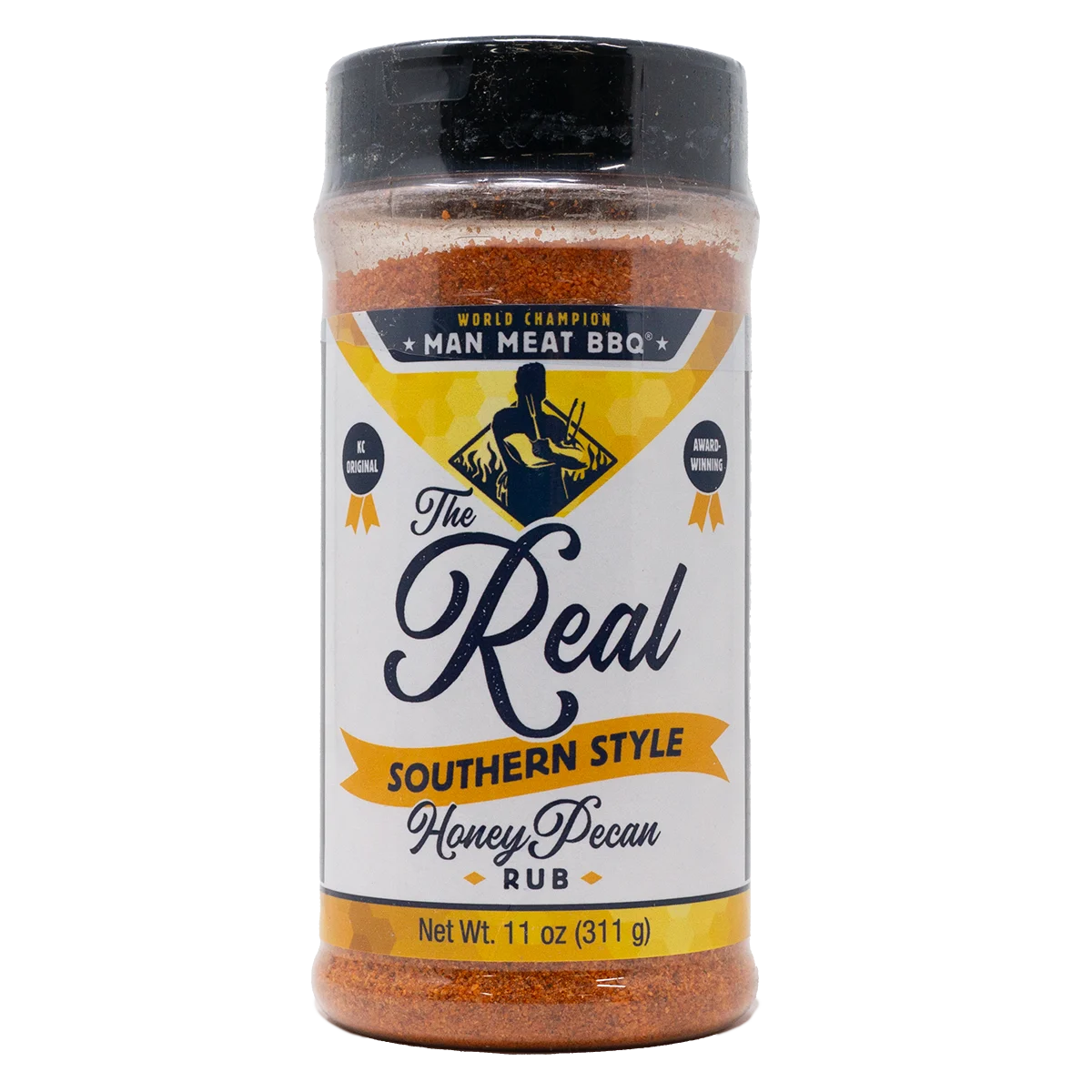 The Real Southern Style Honey Pecan Rub by Man Meat BBQ