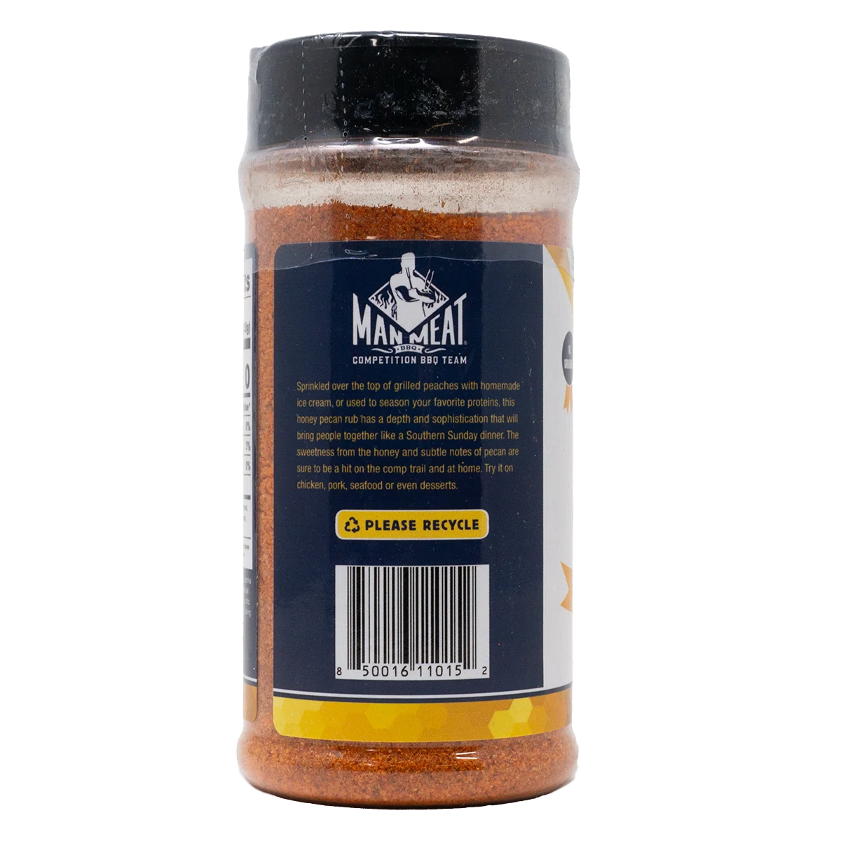 The Real Southern Style Honey Pecan Rub by Man Meat BBQ (other)