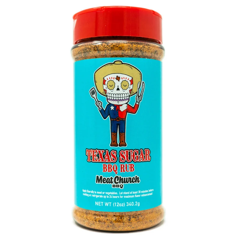 Texas Sugar BBQ Rub by Meat Church BBQ