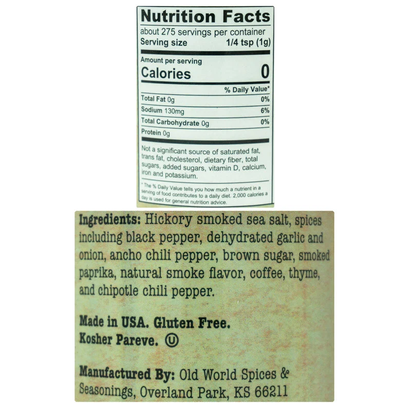 Meathead's Amazing Smoked Red Meat Seasoning by Meathead (nutrition)