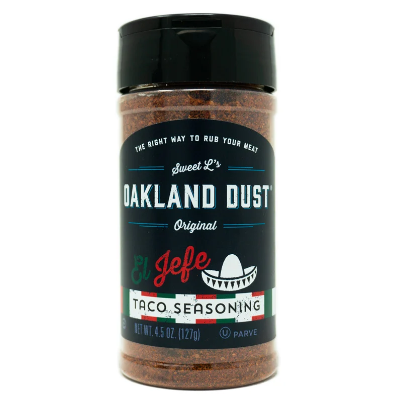 El Jefe Taco Seasoning by Oakland Dust