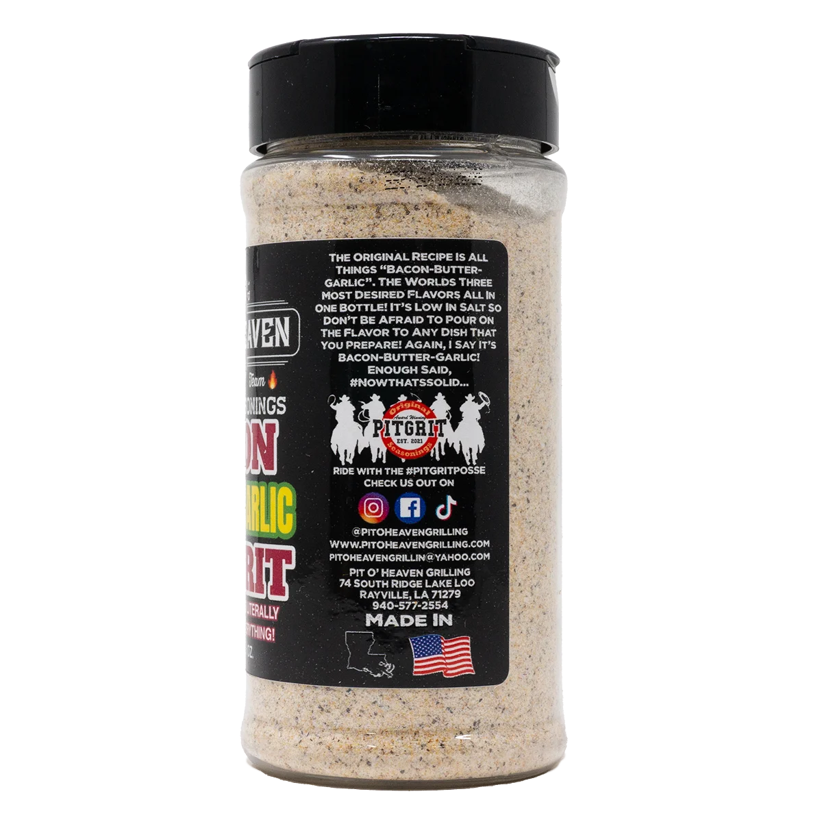 Bacon Butter Garlic PitGrit by Pit O' Heaven (other)