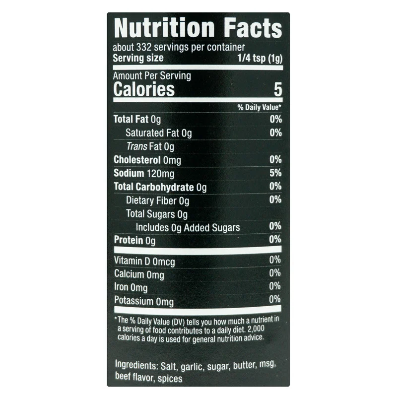 Garlicky Buttery Comeback PitGrit by Pit O' Heaven (nutrition)