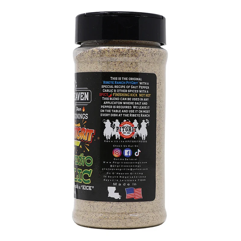 Jalapeno Garlic Kickin' PitGrit by Pit O' Heaven (other)