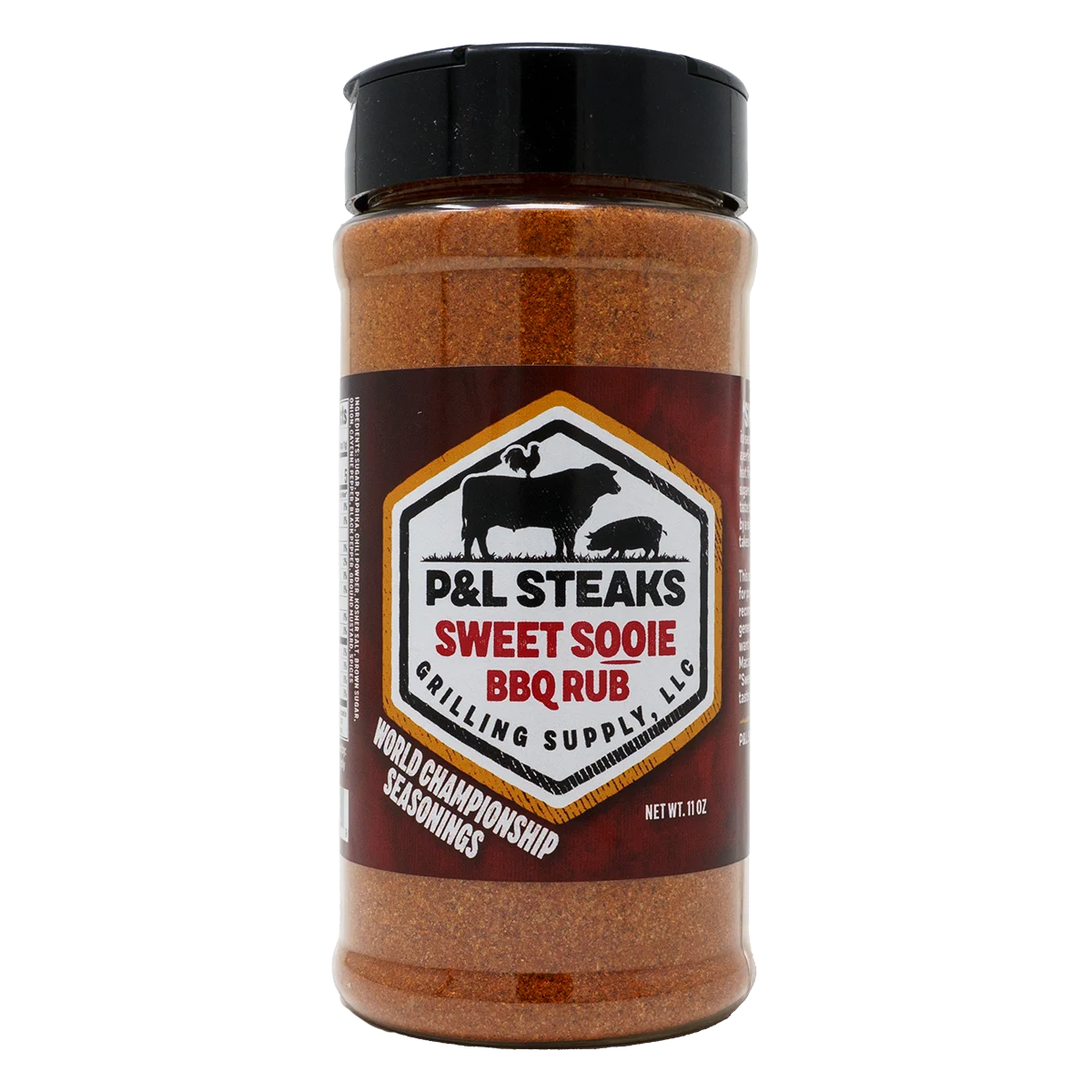 Sweet Sooie BBQ Rub by P&L Steaks