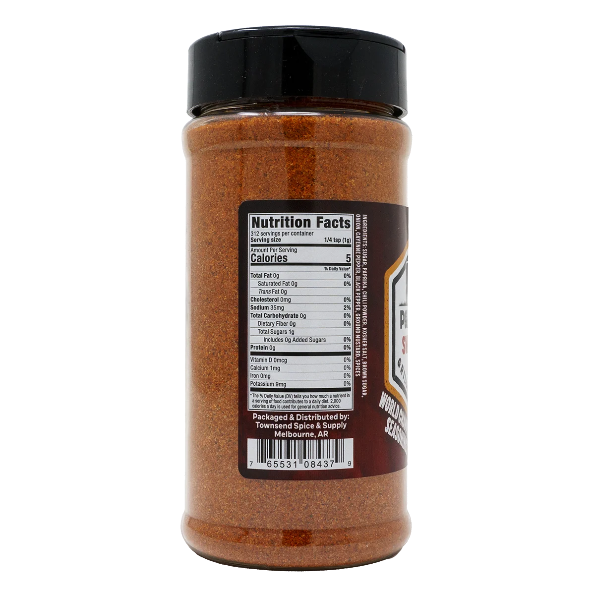 Sweet Sooie BBQ Rub by P&L Steaks (nutrition)