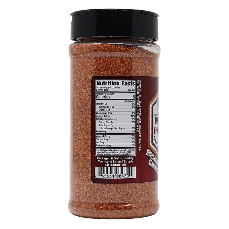 The Bold Fajita Rub by P&L Steaks (nutrition)