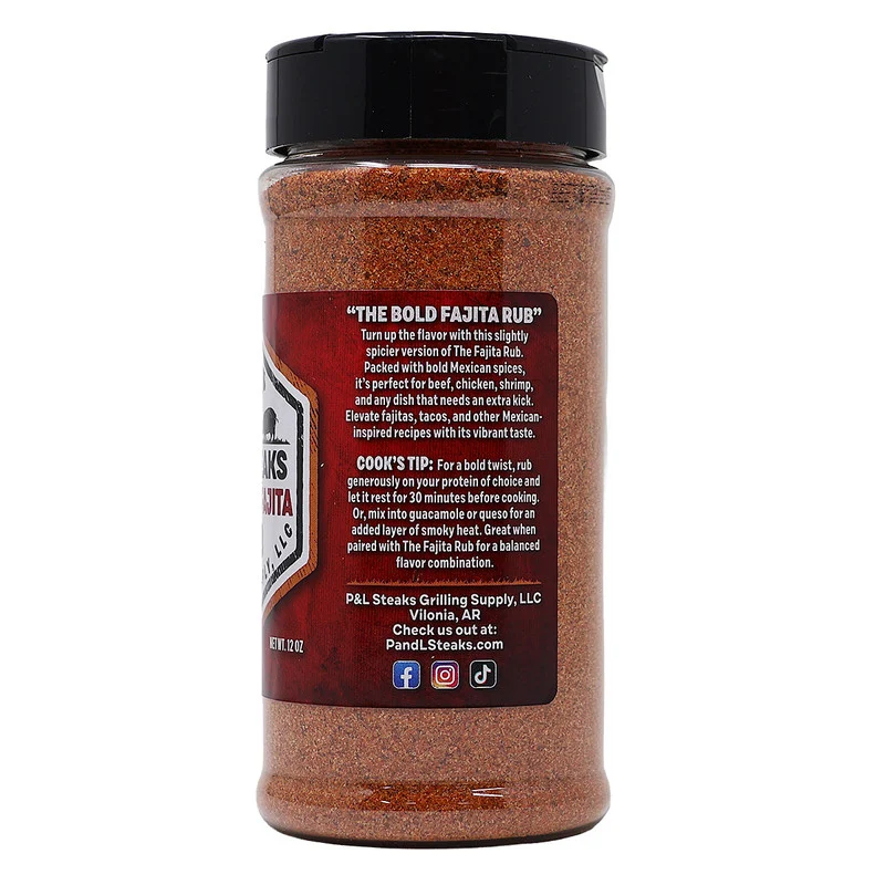 The Bold Fajita Rub by P&L Steaks (other)