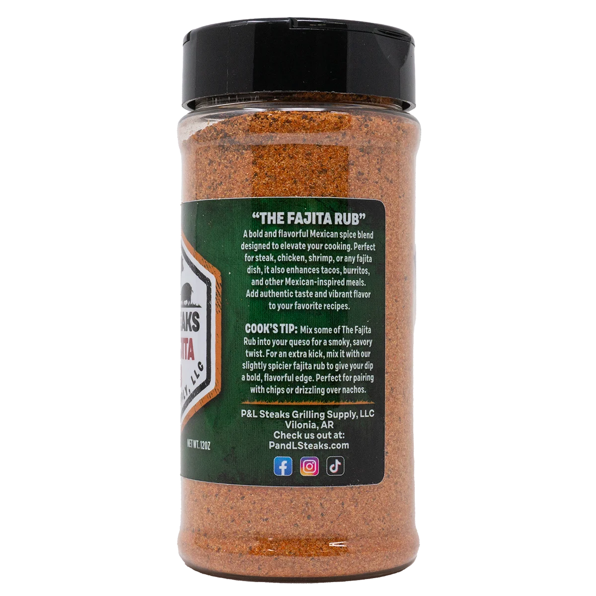 The Fajita Rub by P&L Steaks (other)