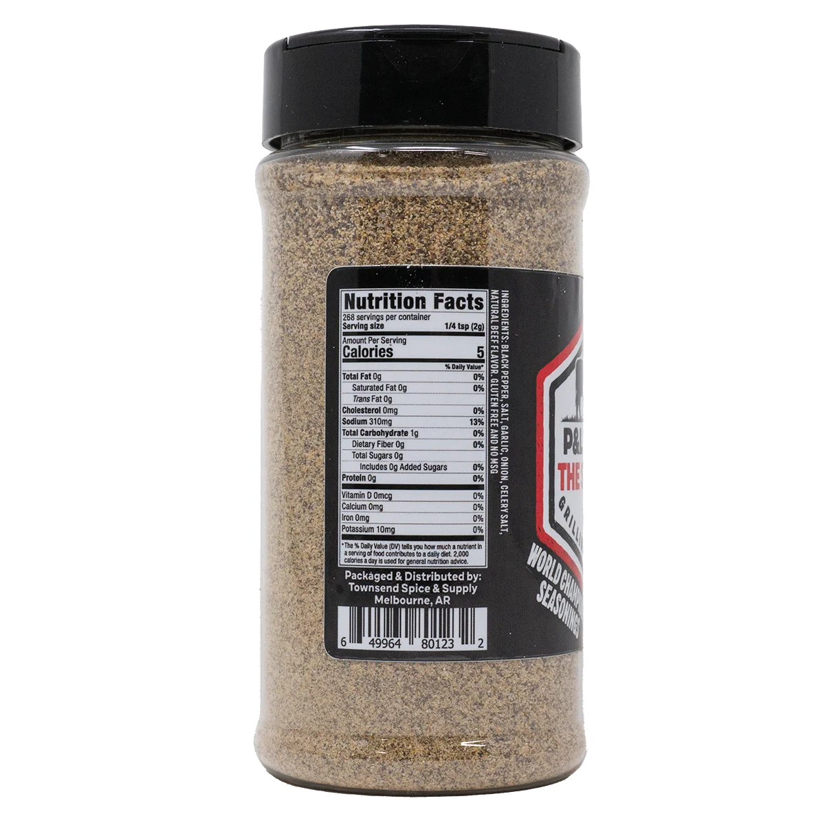 The Steak Rub by P&L Steaks (nutrition)