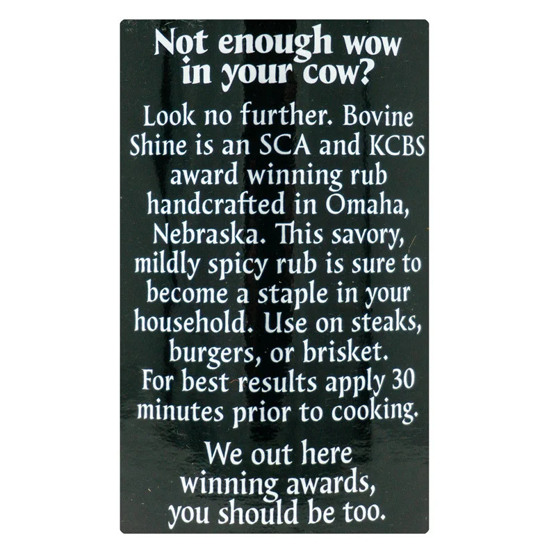 Bovine Shine by Prime Time Proprietary Blends (other)