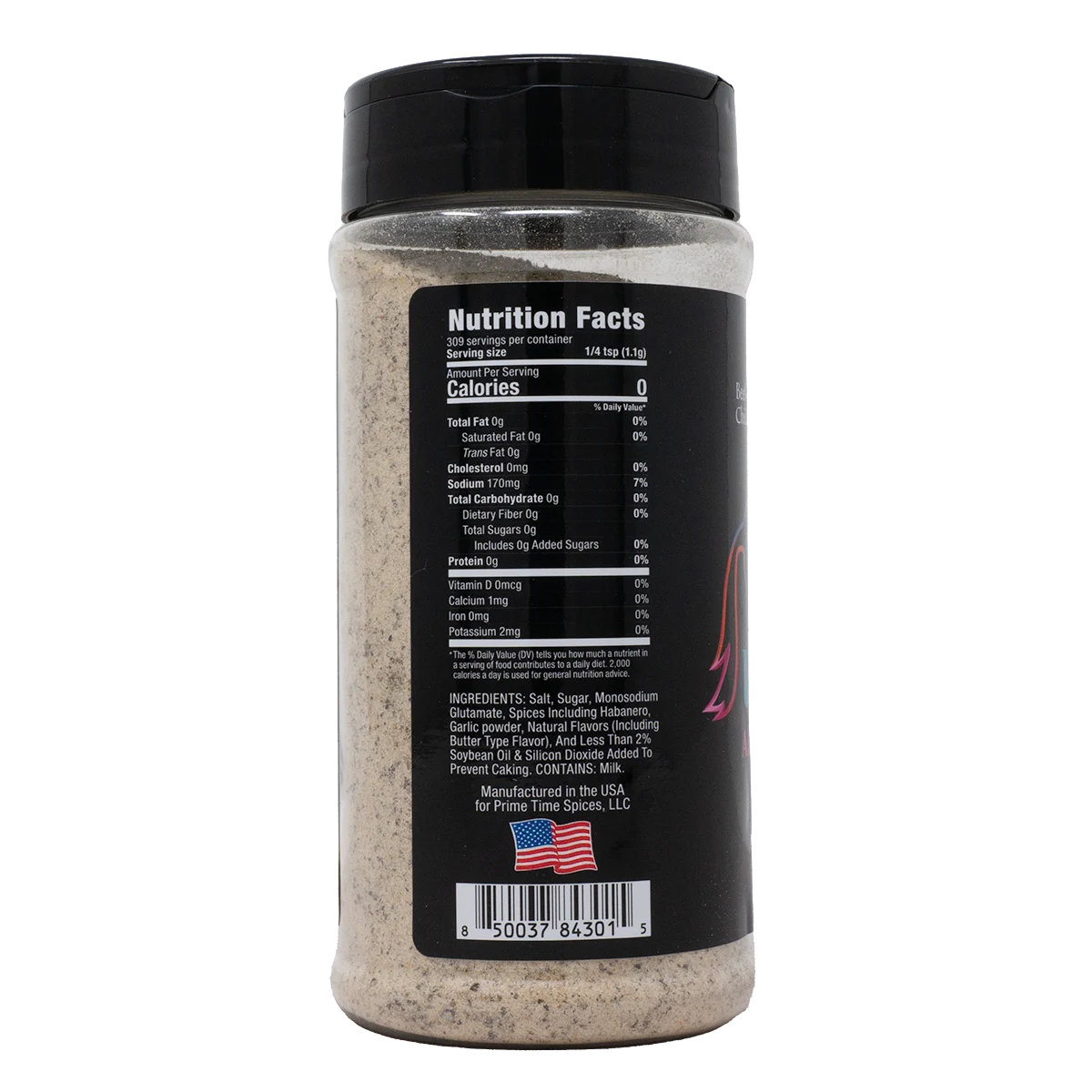 Unicorn All-Purpose Seasoning by Prime Time Proprietary Blends (nutrition)