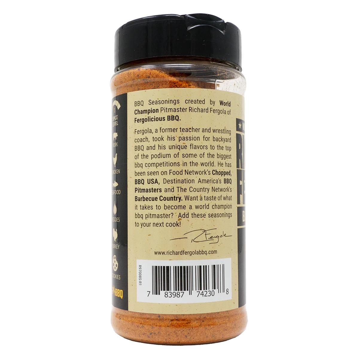 Butter Pecan Rub by Richard Fergola BBQ (other)