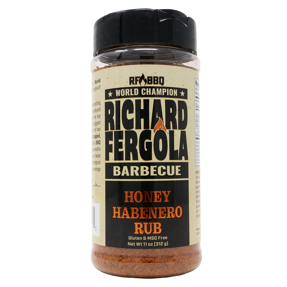 Honey Habanero Rub by Richard Fergola BBQ