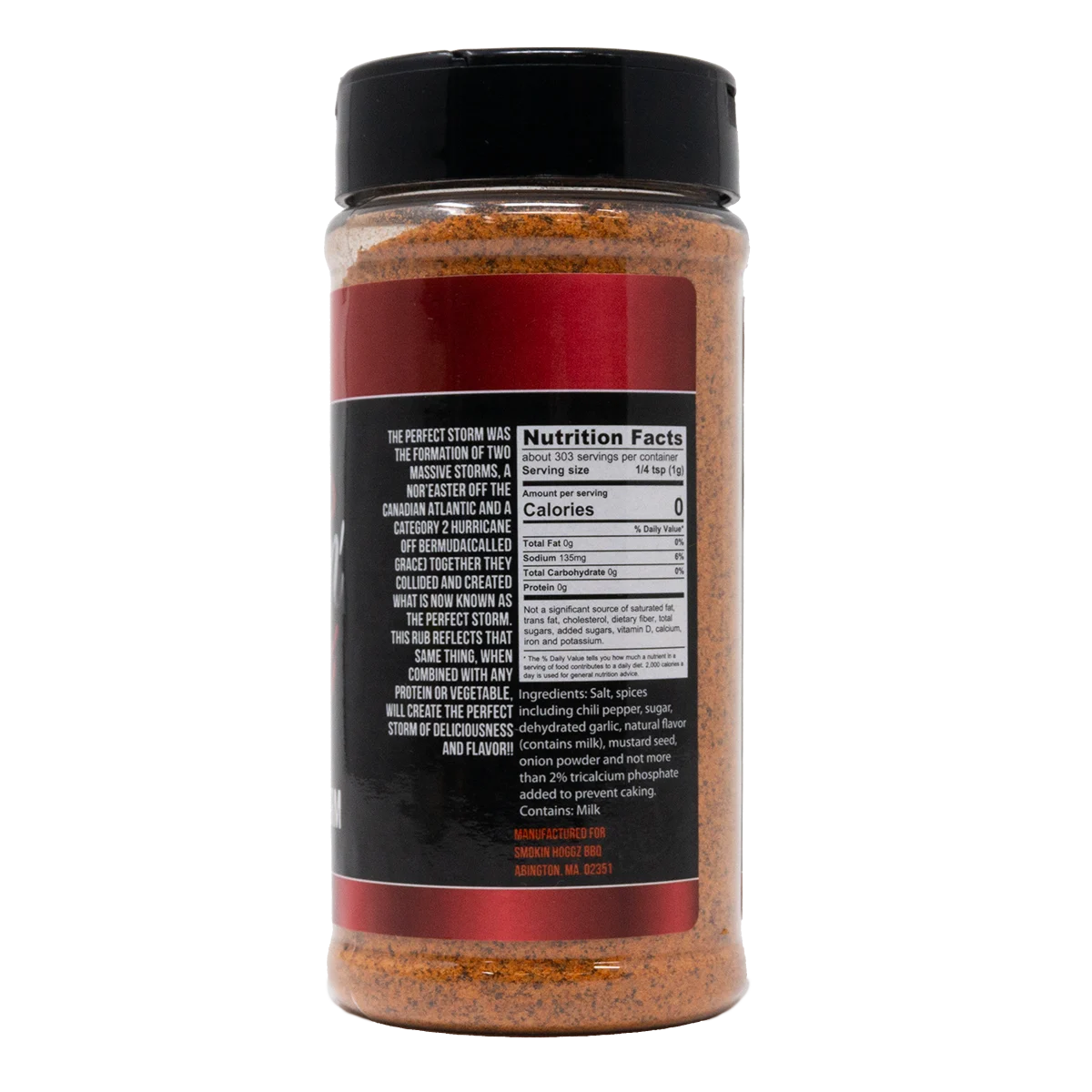 The Perfect Storm by Smokin' Hoggz BBQ (nutrition)