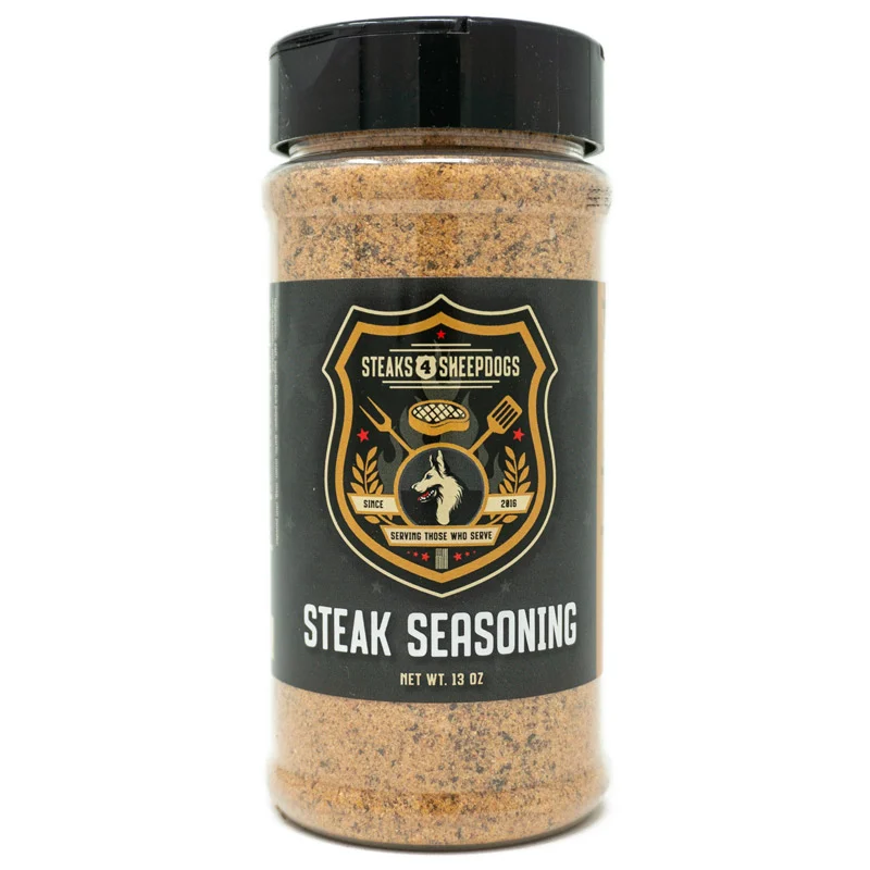 Steak Seasoning by Steaks 4 Sheepdogs